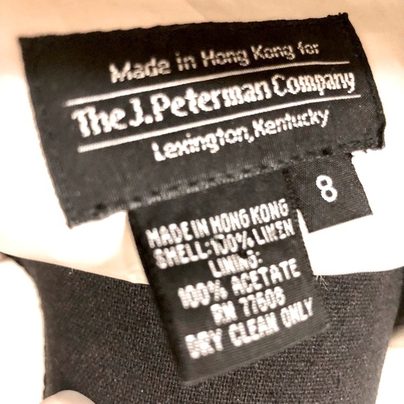 Vintage J Peterman Button down Equestrian style 💯% linen jacket. - Picture 2 of 11